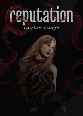 Taylor Swift Reputation Album Art