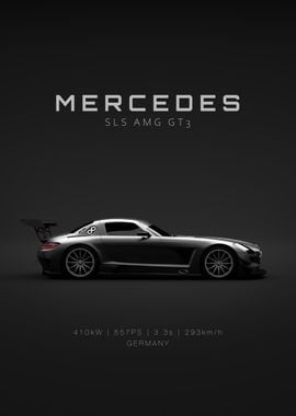 2011 Mercedes-Benz SLS AMG GT3 - Black - Specs