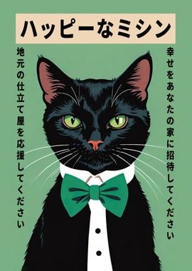 Japanese Tailor Vintage Poster