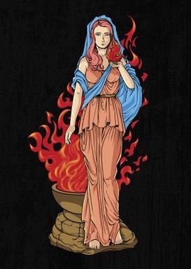 Hestia, Greek Goddess of Hearth