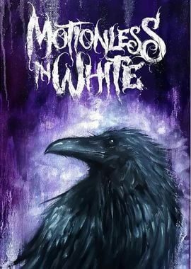 Motionless in White Raven Art