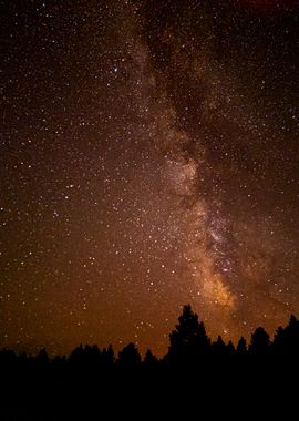 Milky Way Night Sky