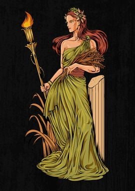 Demeter Greek Goddess of Harvest