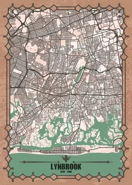 Lynbrook, New York Map