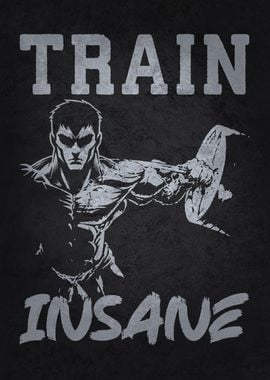 Train Insane - Gym Workout Fitness Motivational