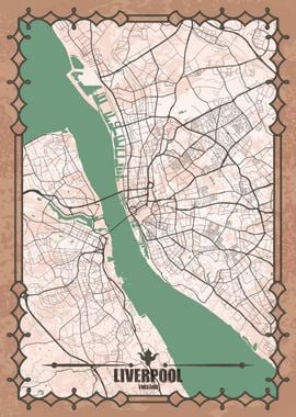 Liverpool City Map