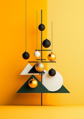 Abstract Christmas Tree