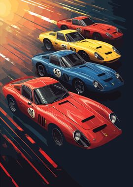 Ferrari Race Cars