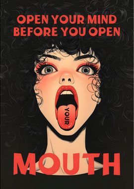 Open Your Mind Poster