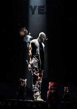 Kanye West Concert Poster