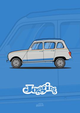 Renault 4L - Jogging