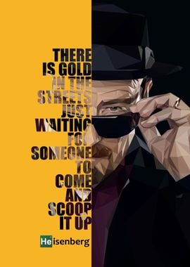 Heisenberg Quote Poster