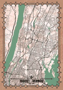 Mount Vernon City Map