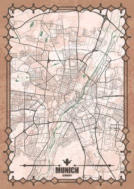 Munich City Map