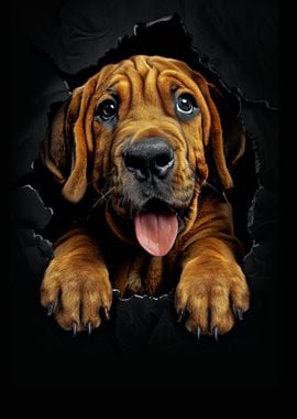 Bloodhound In The Wall