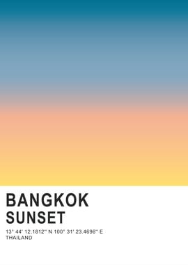 Bangkok Sunset Gradient