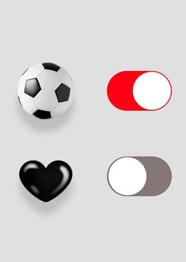 Soccer vs Love Inspirational Motivational Soccer Quotes 