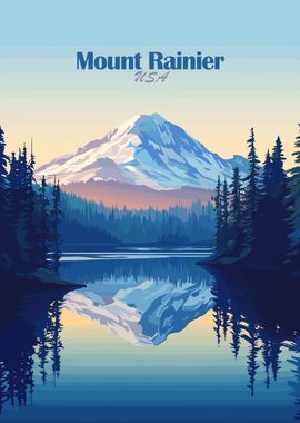 Mount Rainier Landscape