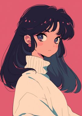 Anime Girl Portrait