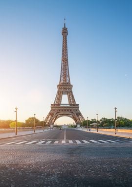 Eiffel Tower Sunrise