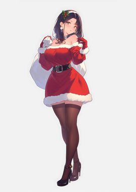 Anime Girl Christmas