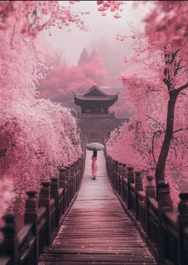 Through Cherry Blossoms