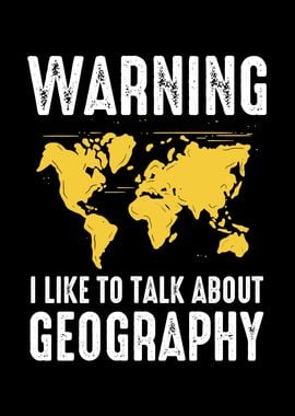 Geography Lover Warning