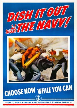 Navy Recruitment Poster