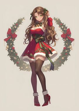 Anime Girl Christmas