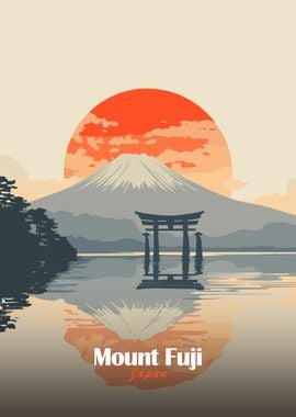 Mount Fuji Sunset