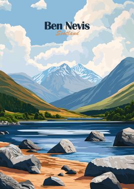 Ben Nevis Mountain Landscape