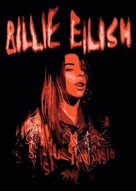 Billie Eilish Digital Art