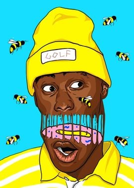 Tyler the Creator Donut Art