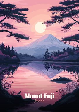 Mount Fuji Sunset