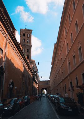 Narrow Street in Rome