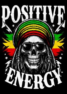 Positive Energy Skull