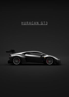 2015 Lamborghini Huracan GT3 Racecar - Black