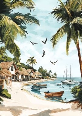 Tropical Beach Village