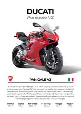 Ducati Panigale V2 Motorcycle