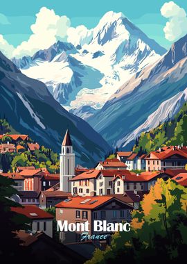 Mont Blanc Mountain Village