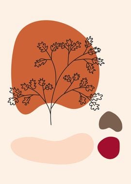 Minimalist Floral Art Print