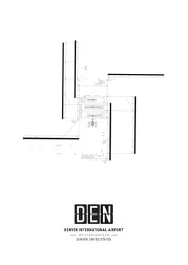 Denver Airport Layout