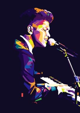 Bruno mars Wpap Pop Art