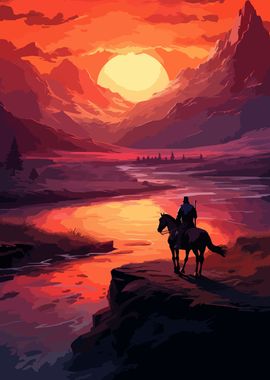 Sunset Rider Red Dead