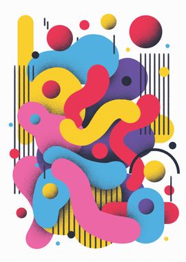 Colourful Abstract Shapes 