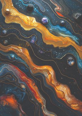 Abstract Space Art