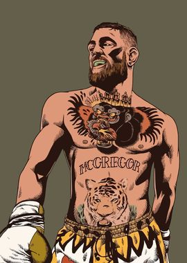 Conor McGregor Tattoo Art