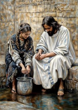 Jesus and The Samaritan Woman