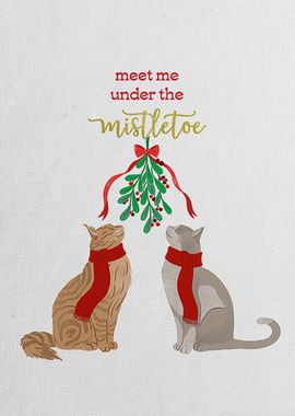 Meet me under mistletoe