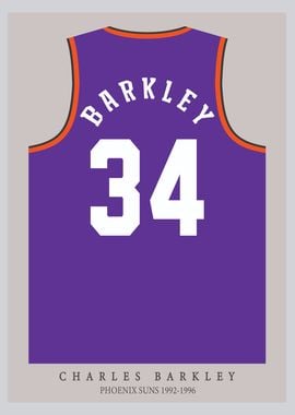 Charles Barkley Suns Jersey